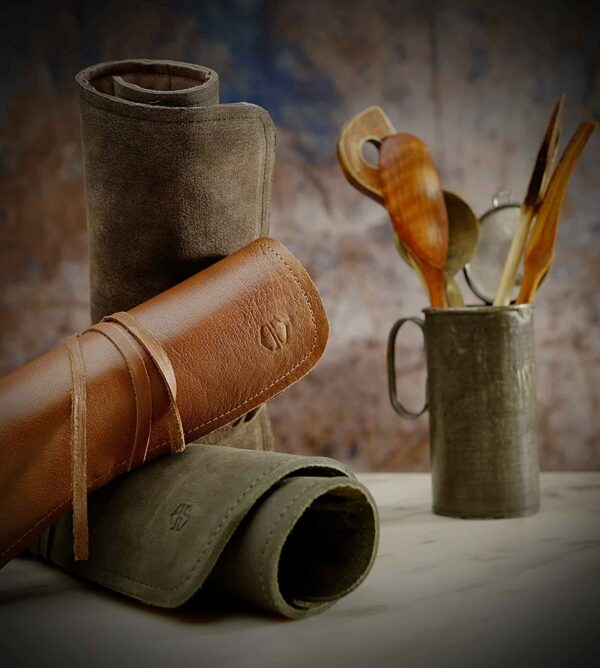 Leather knife bag “Noah” for all amateur and professional chefs - Image 5