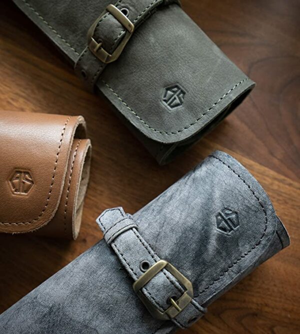 Leather knife bag “Sam” for all amateur and professional chefs - Image 5