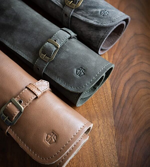 Leather knife bag “Sam” for all amateur and professional chefs - Image 4